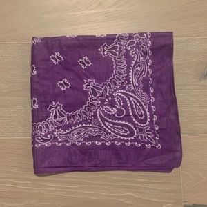 Purple Bandana